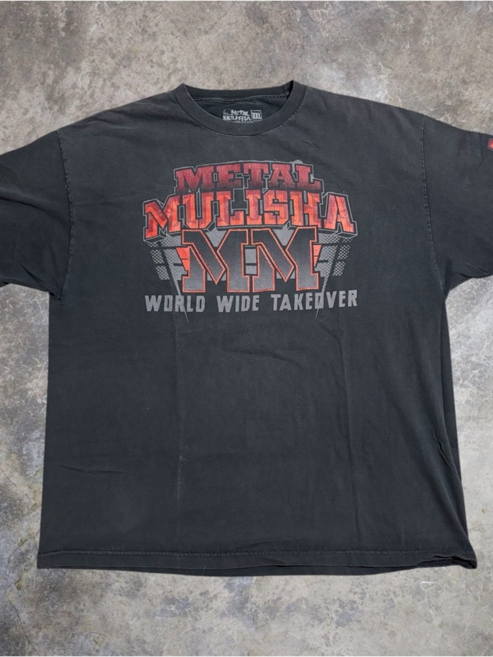 Metal Mulisha Black T-Shirt with Red Graphic Logo